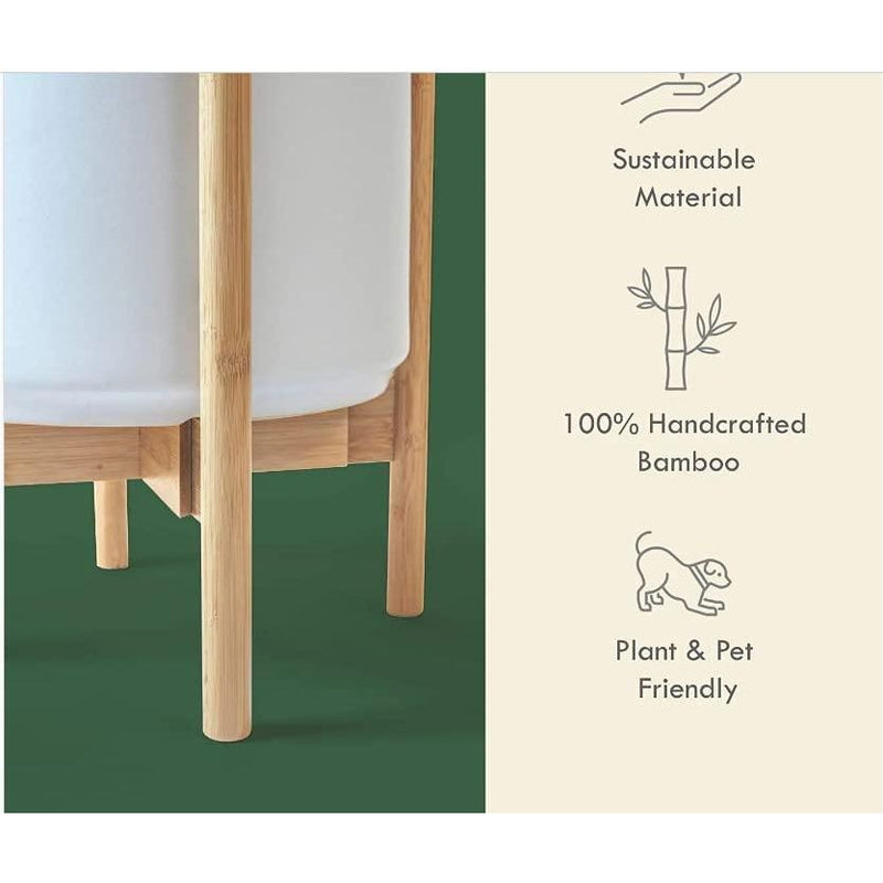 Bamboo Plant Pot Stand - Inntinn.in