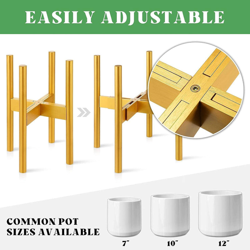 Bamboo Plant Pot Stand - Inntinn.in