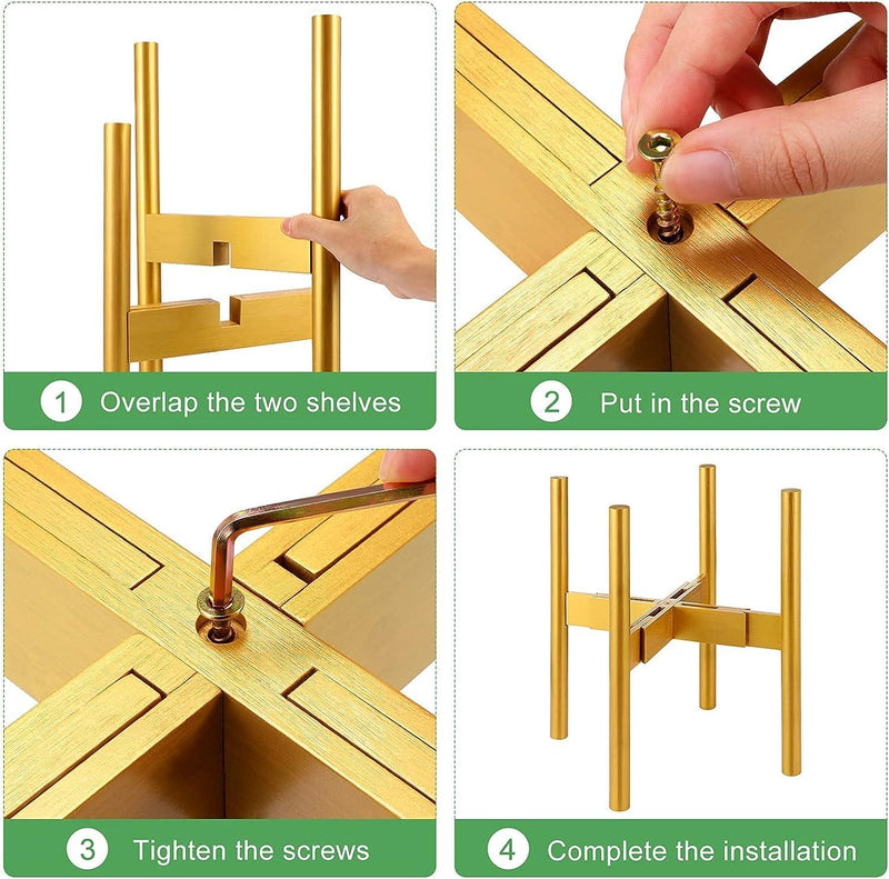 Bamboo Plant Pot Stand - Inntinn.in