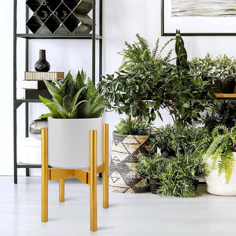 Bamboo Plant Pot Stand - Inntinn.in