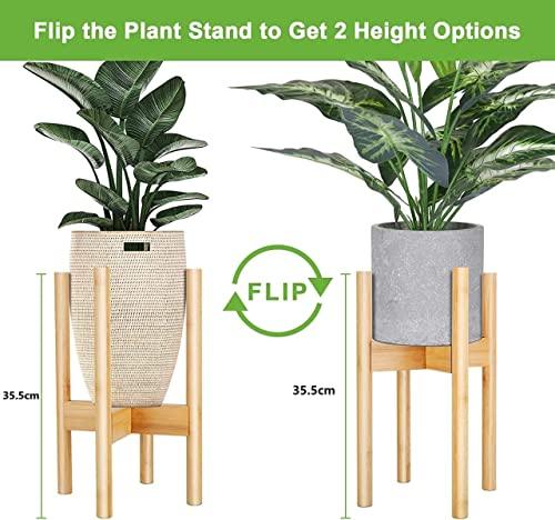 Bamboo Plant Pot Stand - Inntinn.in