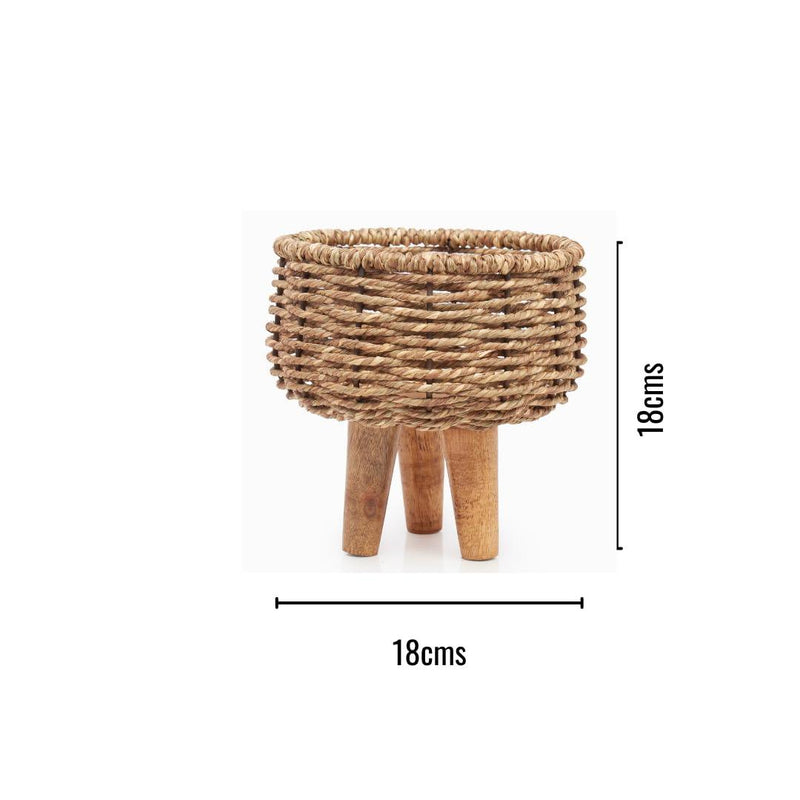 Jute Rope Planters, Set of 3 - Inntinn.in