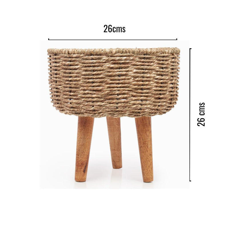 Jute Rope Planters, Set of 3 - Inntinn.in