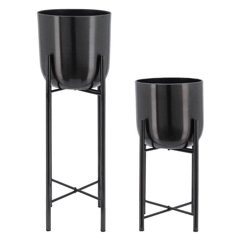 Modern Indoor Planters, Set of 2 - Inntinn.in